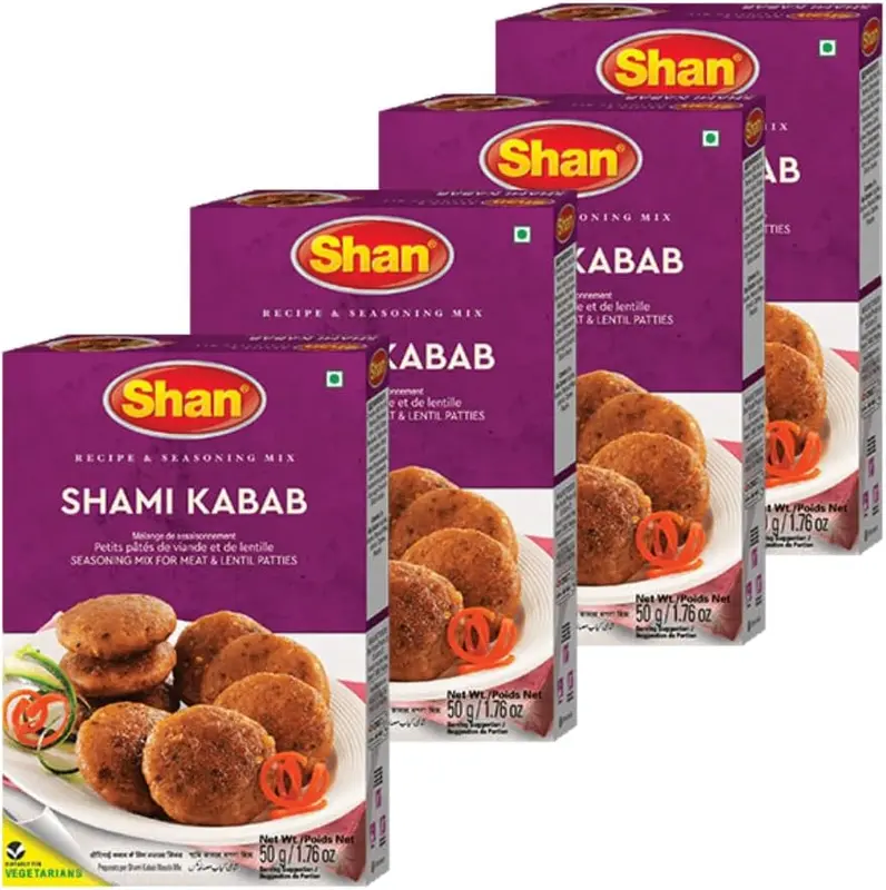 Shan Shami Kabab Masala 50g - Spicy and Delicious Indian Food | Flavour Enhancer | 2