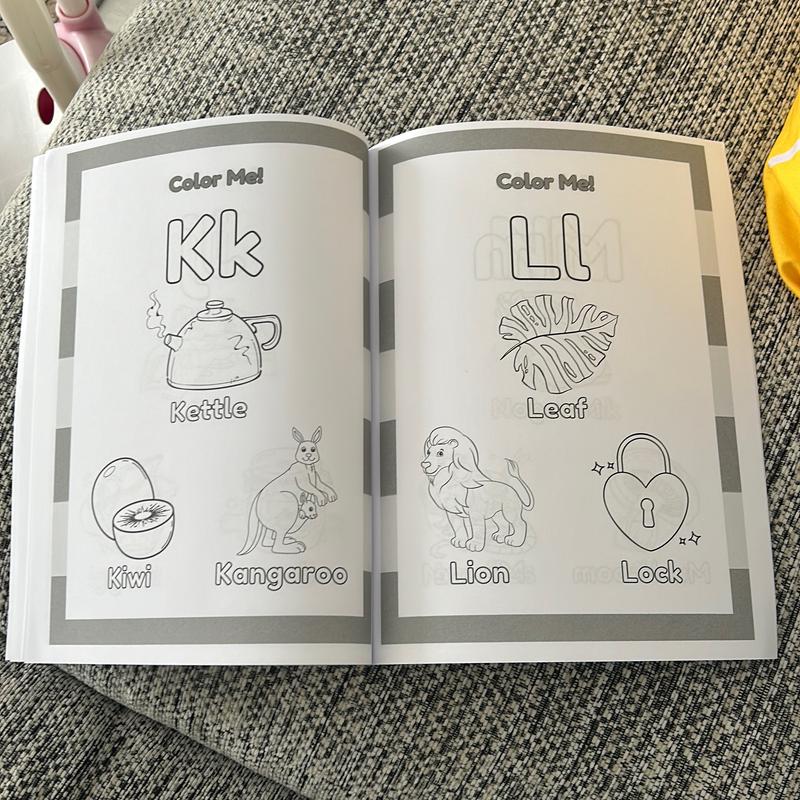 My ABC Coloring Booklet 4