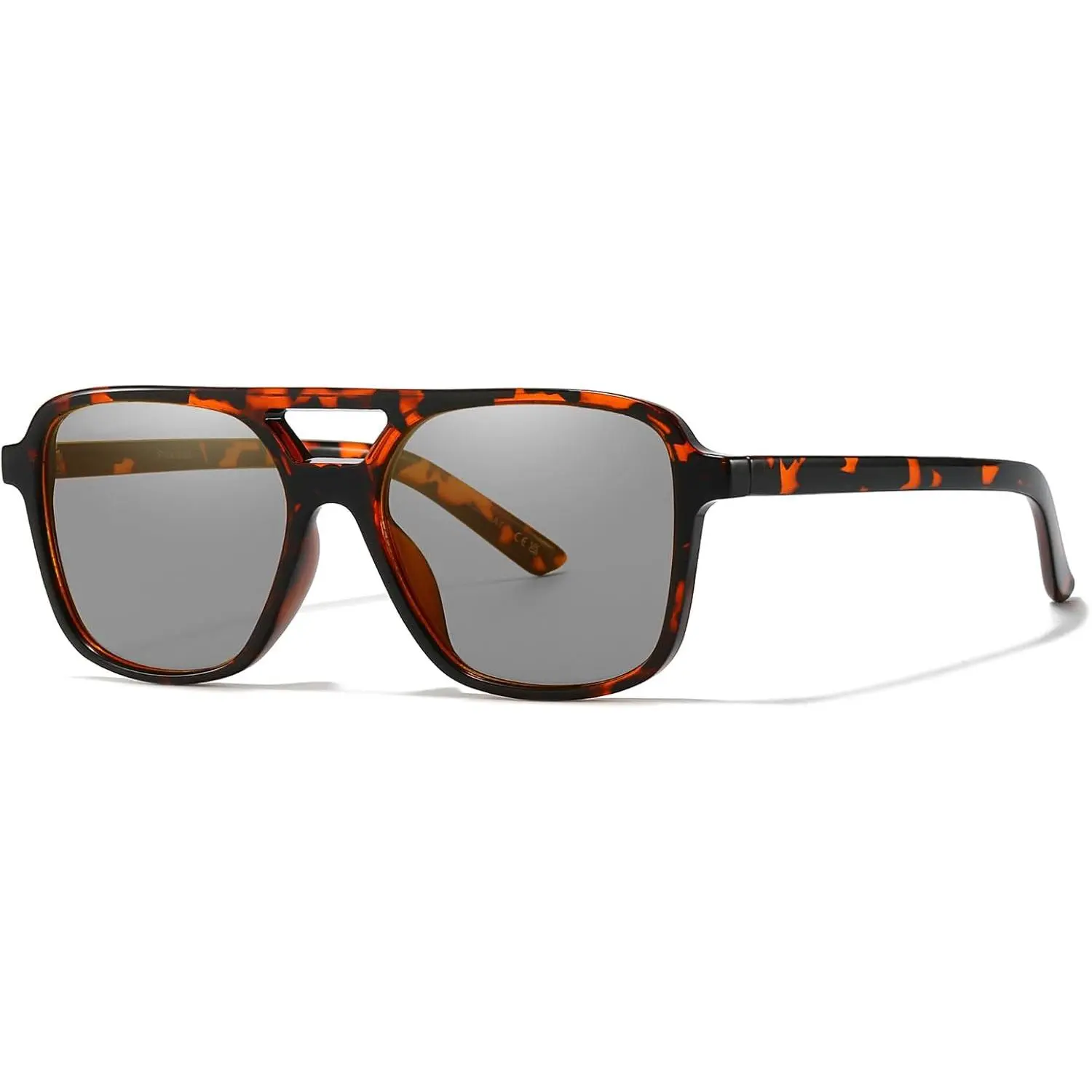 Night Driving Glasses, Grey Anti Glare Night Time Glasses for Driving, Polarised Night Vision Glasses Reduce Headlight