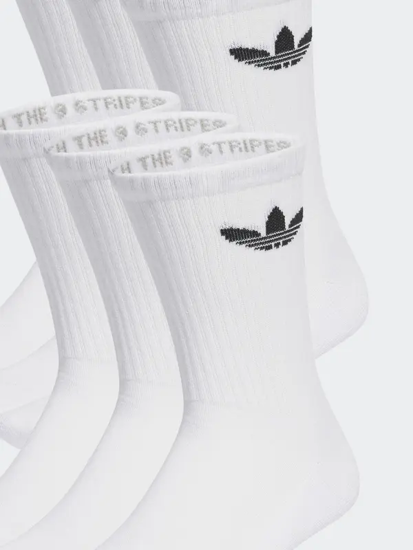 adidas originals TREFOIL CUSHION CREW 6 PAIRS - Socks 1