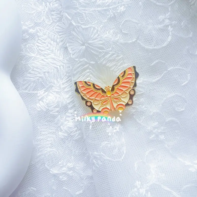 Cute Butterfly Badge| Cute Pin | Pin Lover | Milky Panda 6