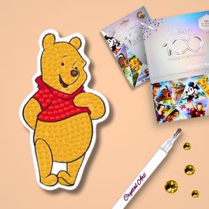 Craft Buddy Disney D100 Crystal Art Single Sticker - 024 WINNIE THE POOH