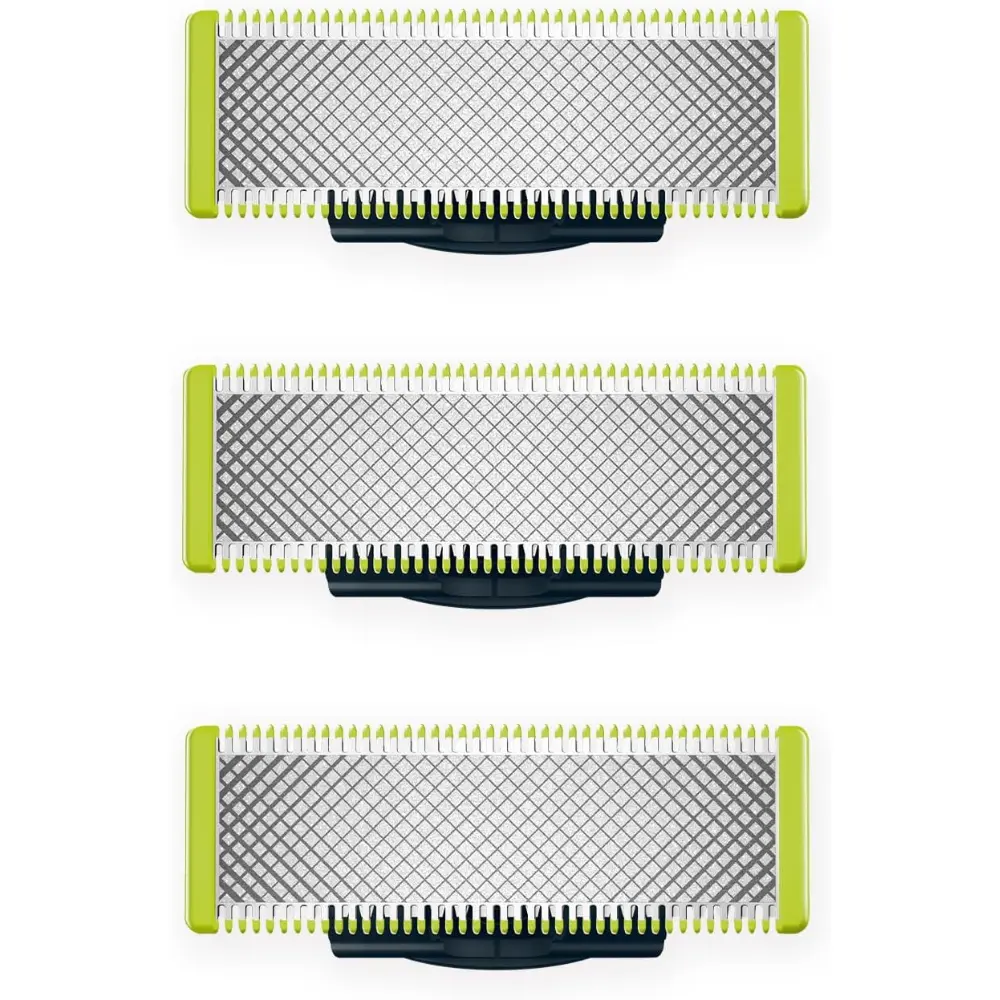 Philips OneBlade Original Replacement Blades, For OneBlade Electric Shaver and Trimmer, Durable Stainless Steel, Trim, Edge and Shave, 3 pack, Model QP230/50