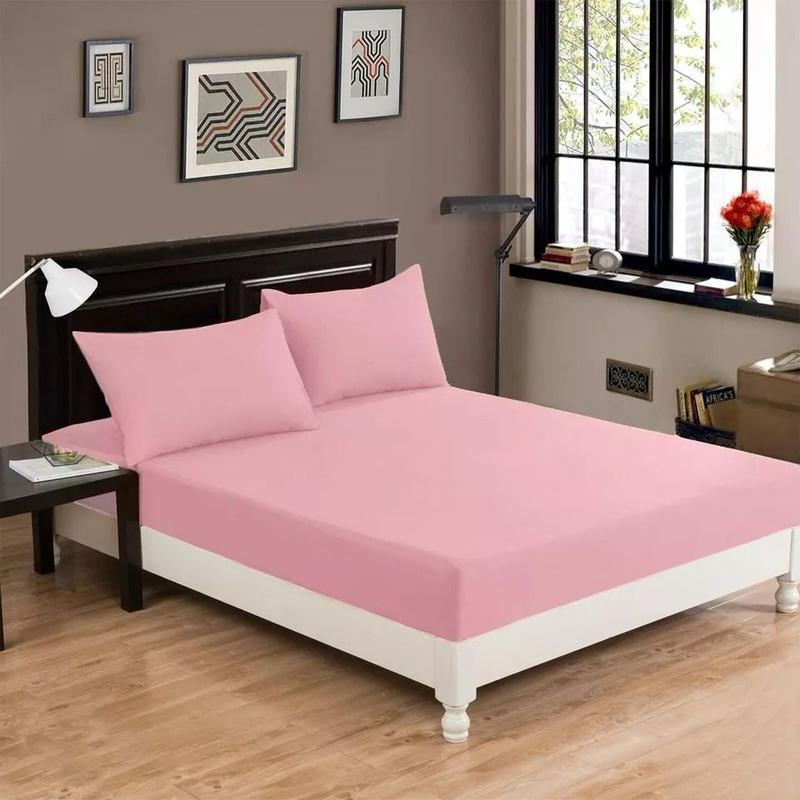 Luxury 25cm Extra Deep Hotel-Quality Microfiber Fitted Sheet – Soft, Breathable & Wrinkle-Free Bed Sheet – Multiple Colors & All Sizes 7
