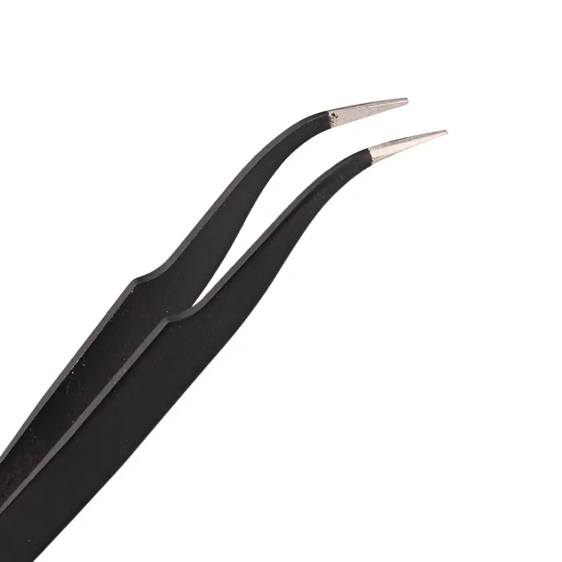 6 x Professional Coated Precision Tweezers Set Stainless Steel Non Magnetic 4