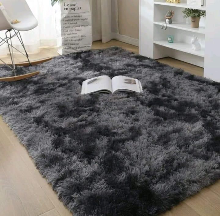Modern soft plush bedside Rug, Solid color plush rug, Soft room and bedroom carpet, Soft carpet, Anti slip carpet, Fluffy Rugs Anti-Slip Large Shaggy Rug Super Soft Mat Living Room Bedroom Carpet 8