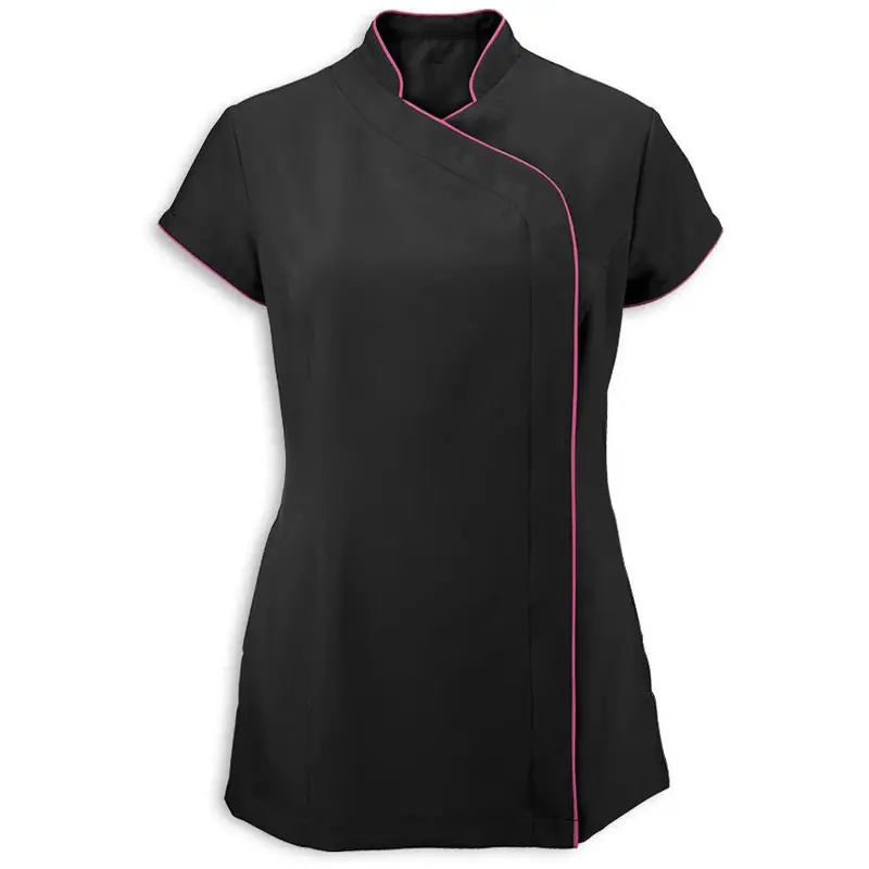 Women's Multicolor Healthcare Beautician Spa Tunic - Office Uniform for Massage Therapist, Hairdressing, Nail Work and Beauty Shop Clothing Workwear 5