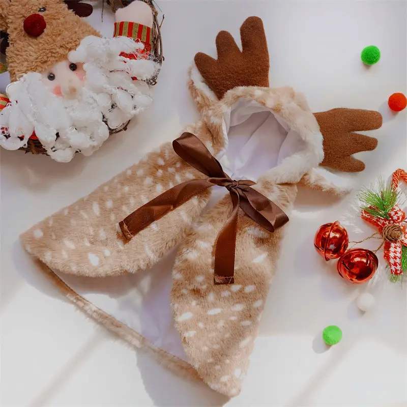 RoRo Elk Cloak for Dog Christmas - Festive Pet Costume 3