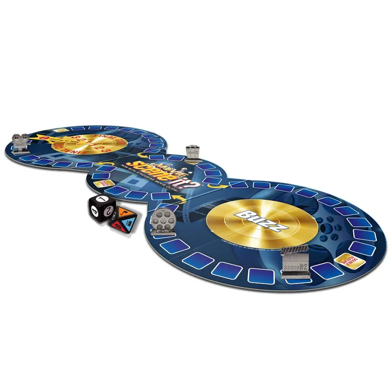 Movie Scene It? | Now with streaming Movie Clips | Family Game Night | Movie Trivia | Ages 13+ | Trivia Games | Family Game Night | for 2+ players | Movie Magic 2