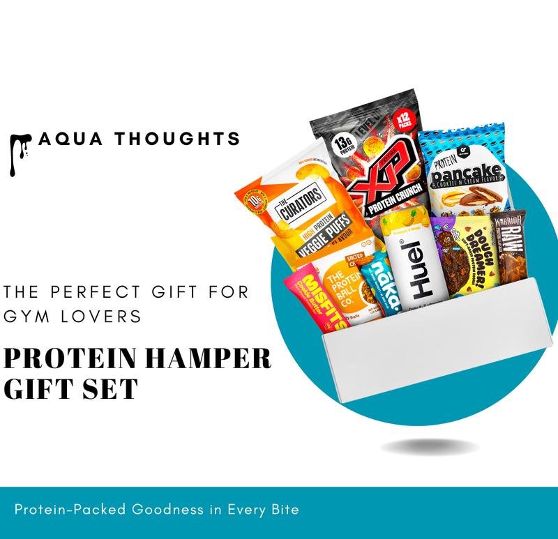 Protein Hamper High-Protein Snacks Gift Box - Premium Gym Gifts for Men & Women - Ideal Hampers for Men, Gym Hamper for Fitness Enthusiasts - Men's & Women's Handpicked Snack Selection 3