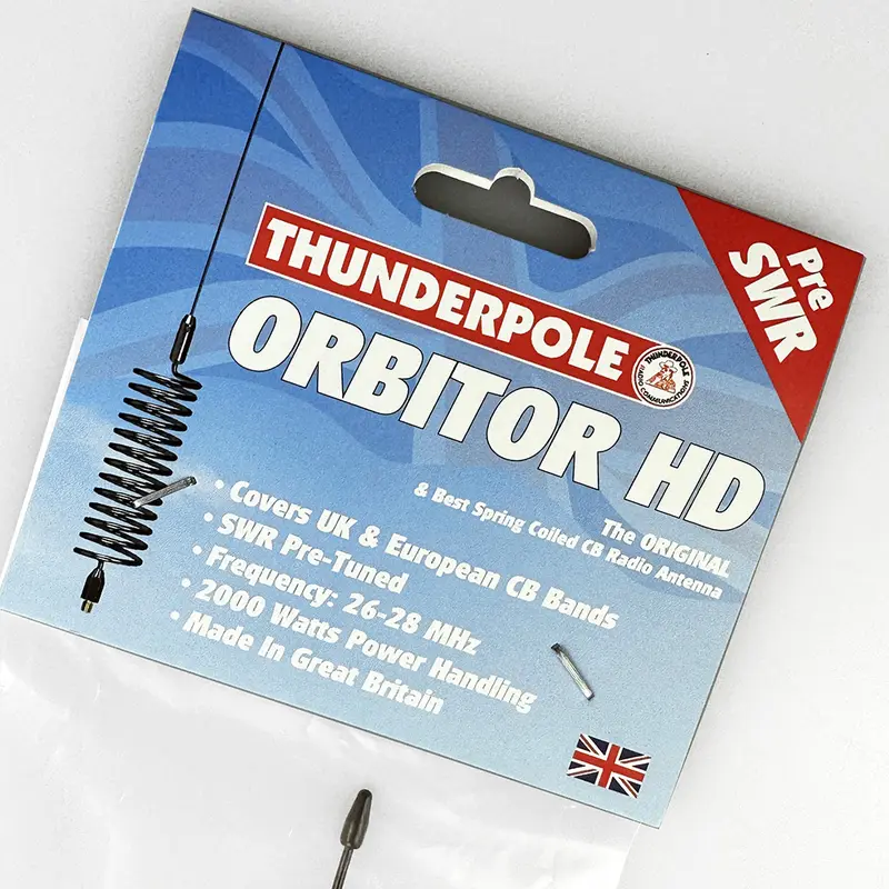 Thunderpole Orbitor HD CB Radio Antenna 26-28 MHz AM/FM/SSB Mobile Aerial 4