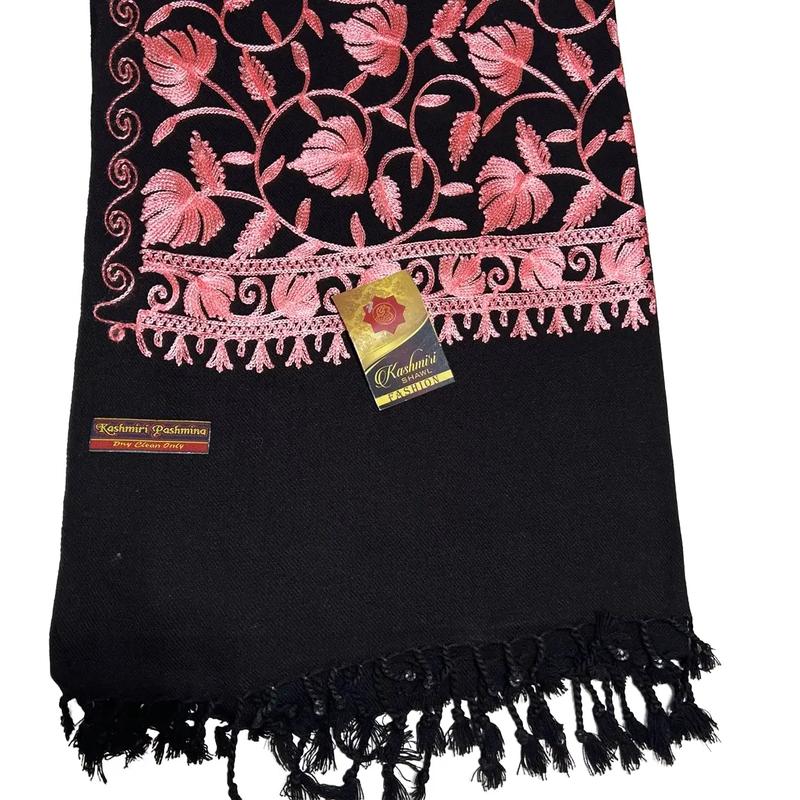Kashmiri Pashmina Women's Shawl with New Design #hijab#stylish 1