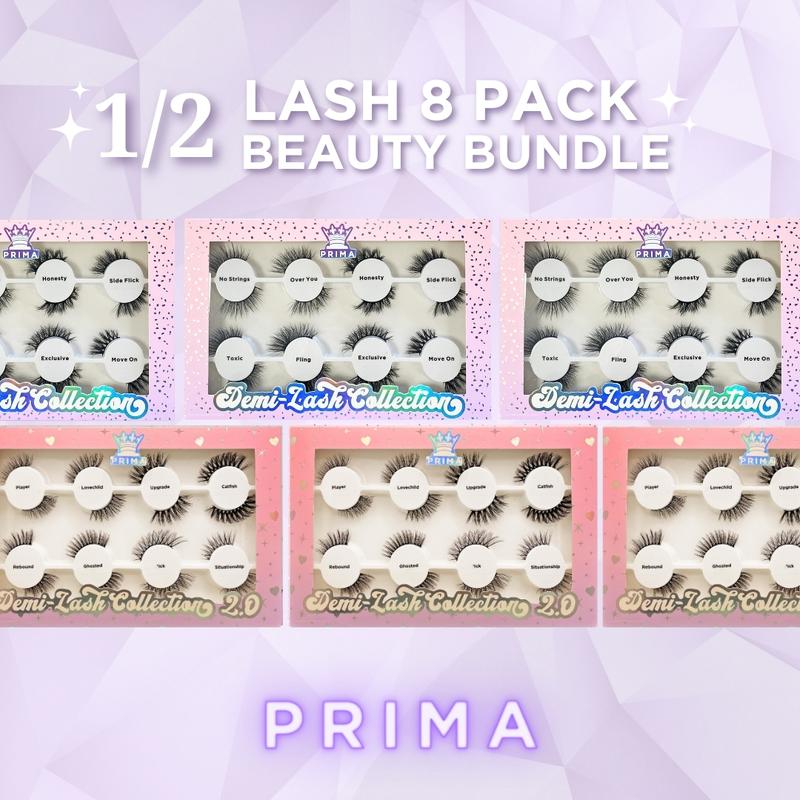 PRIMALASH: For The Lash Lovers... *FALSE LASH WHOLESALE* Eyelashes Makeup Pack Salon Fluffy Lightweight 4