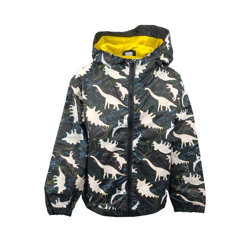 Magical Colour Changing Dinosaur Print Rain Coat 4