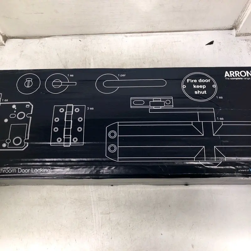 Hoppe Arrone Complete Fire Door Hardware Pack for Locking Offices - Kit E 2