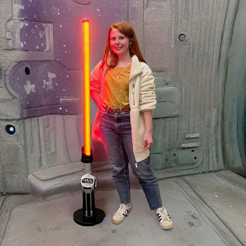 Star Wars Darth Vader Lightsaber 60" LED Floor Lamp – Official Merchandise Perfect for Fans Living Room Lighting 1