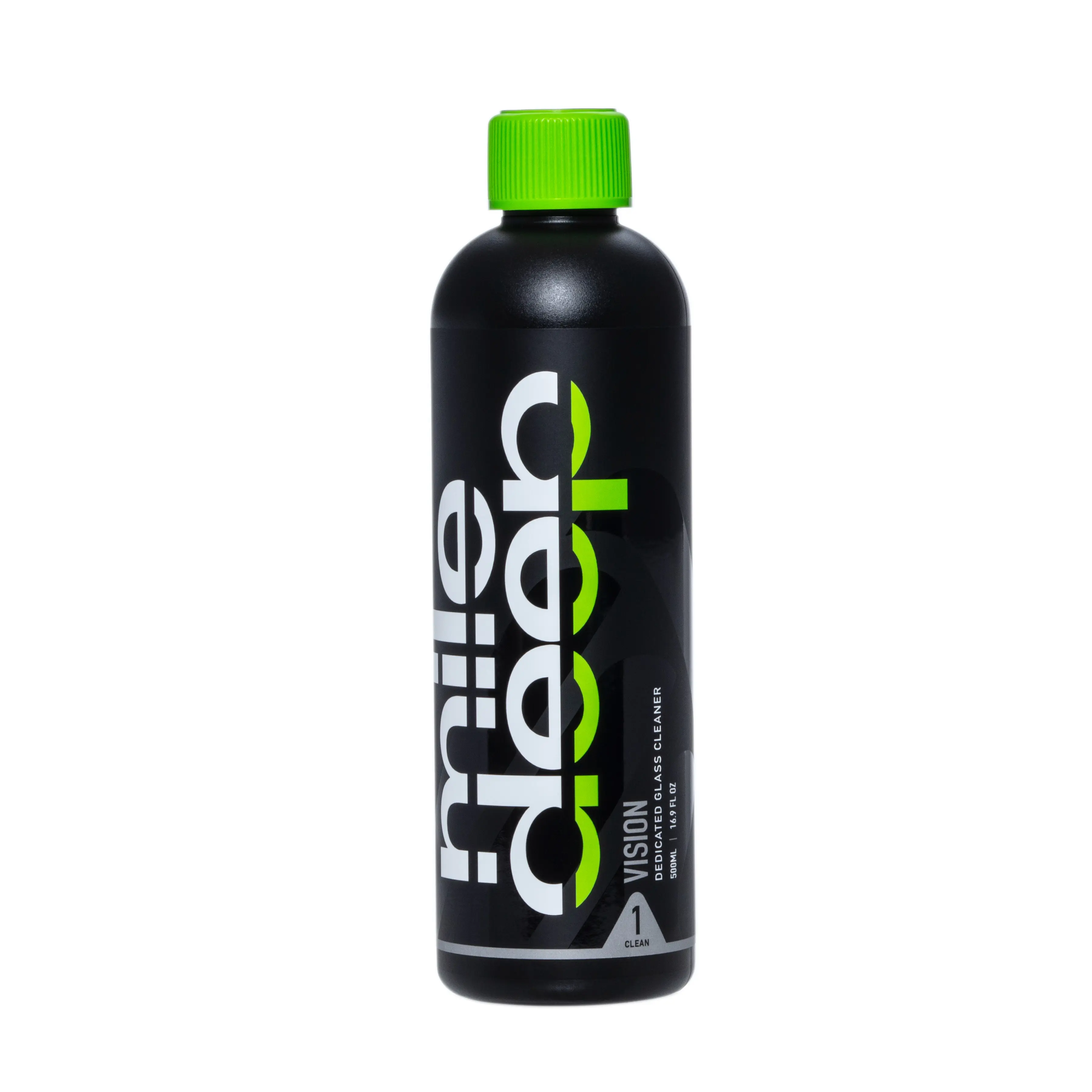 VISION Dedicated Glass Cleaner, Stunning Crystal Clear Finish, Easy To Use, Smear Free, mile deep