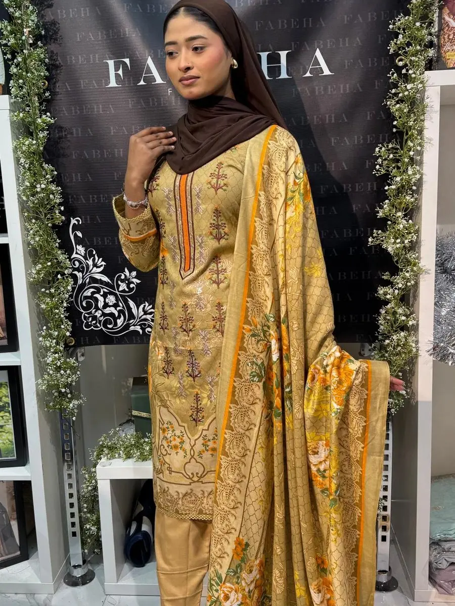 Ls-2704 Readymade Pakistani  Designer Dhanak suit