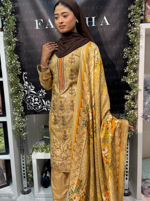 Ls-2704 Readymade Pakistani  Designer Dhanak suit 0