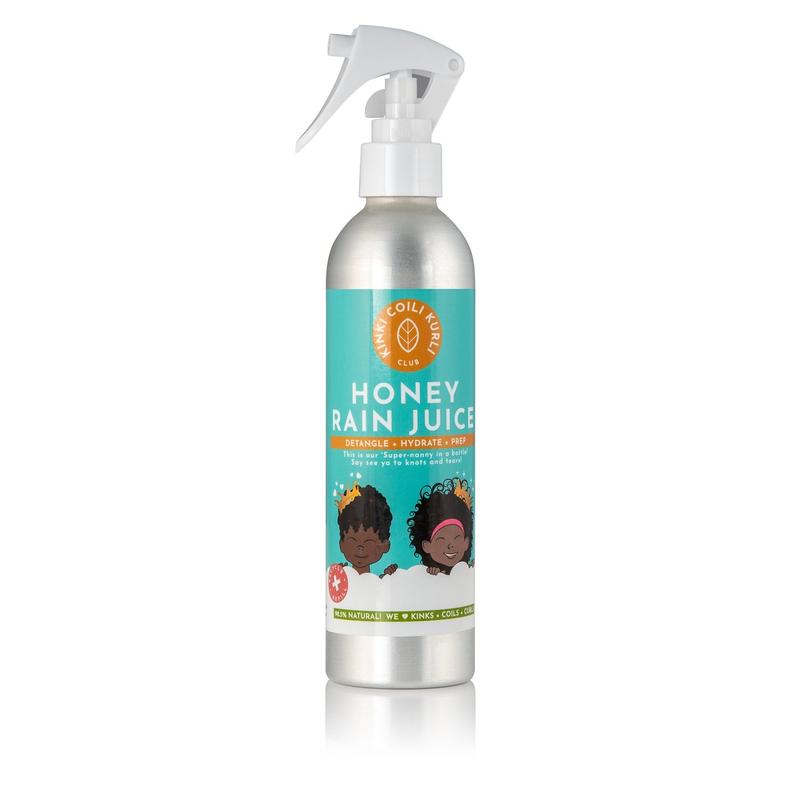 Afro-Curly Kids Hair Leave-in Detangler - Honey Rain Juice - with   Aloe Vera, very Hydrating 0