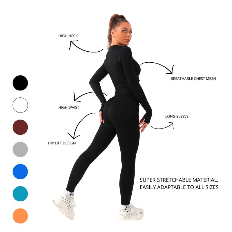 Key Closet Ribbed Gym/Yoga/Stay-at-home full set, 7 colours 4
