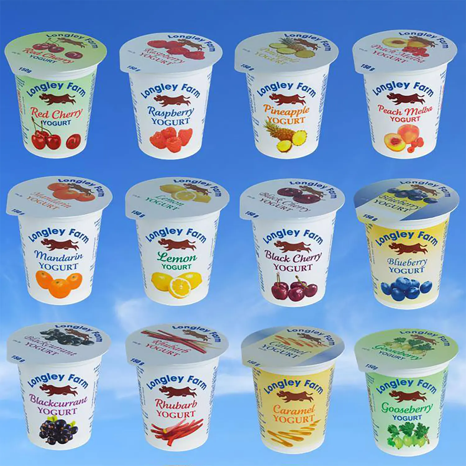 Pick N Mix Traditional Natural, Award Winning Fruit Yogurt Box
