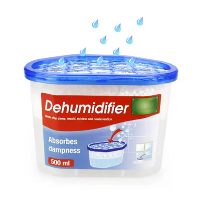 Deenz 500Ml Interior Wardrobe Dehumidifier Ideal To Stop Damp Mould Mildew & Condensation Remove Moisture And Improve Air Quality Wardrobe, Home, Kitchen, Garage, Caravan, Etc (15) 0