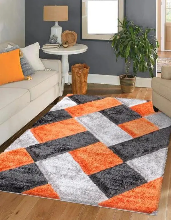 New Stylish Large Shaggy Rugs Hallway Runner Living Room Bedroom Rug Carpet Mats