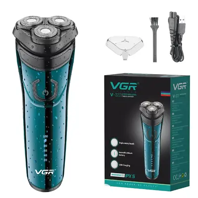 Cordless Electric Shaver Wet & Dry With Pop-up Trimmer