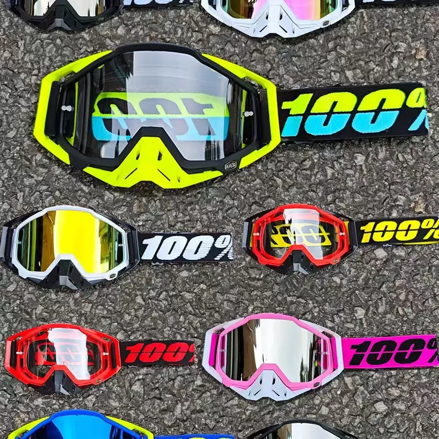 Off-road Motorcycle Goggles, Dirt Bike Goggles, Motorcycle Goggles, Anti Fog UV Protection Goggles, Outdoor Sports Goggles