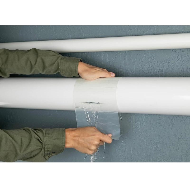 SUPER FLEX clear Repair Tape roof repair Tape Sealing Tape Repair Tape for Pool Garden Pipe Leak Repair Waterproof Tape Repair Adhesive Aid Quick Stop Leak 1