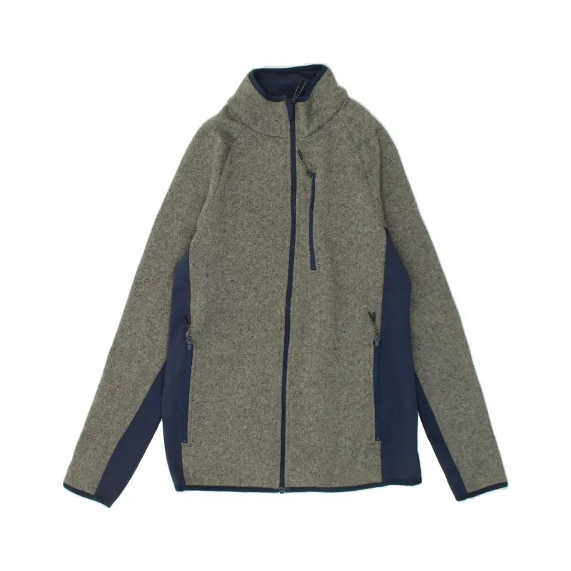 Pre-Owned Vintage MOUNTAIN WAREHOUSE Mens Tracksuit Top Jacket Medium Grey Colourblock 1