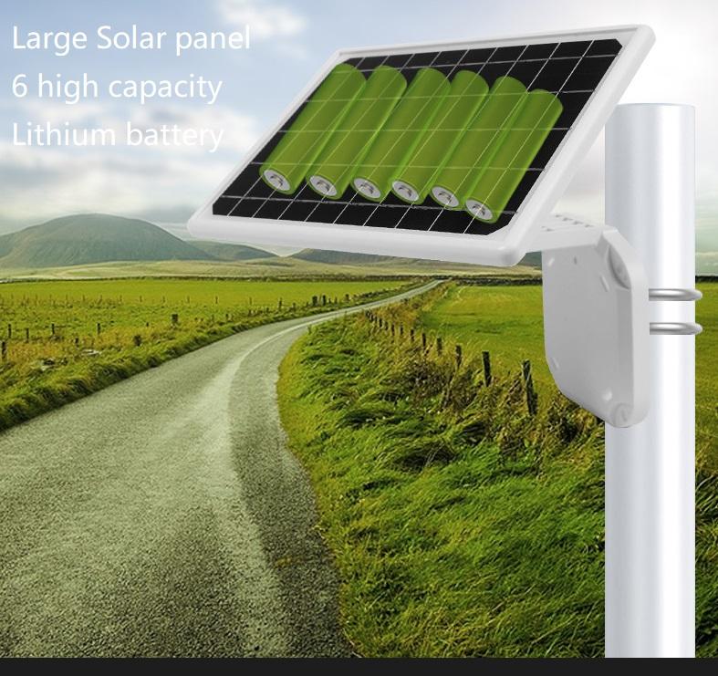Silver Cube Wifi battery and solar powered CCTV camera PIP remote control with 32g sdcard 2