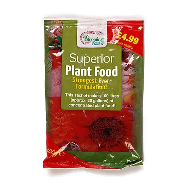 Blooming Fast Universal Soluble Fertiliser 100g Pack