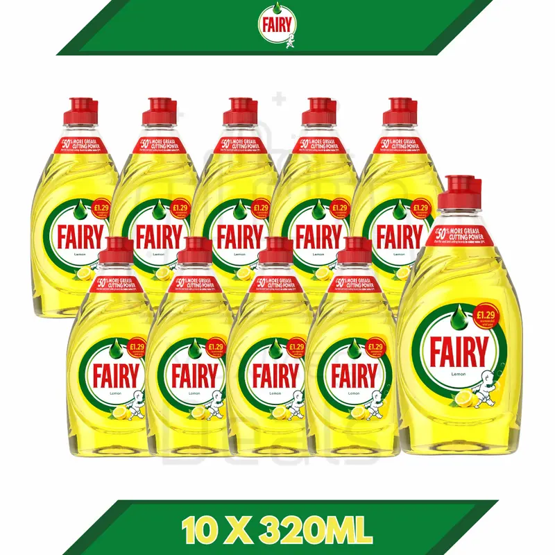 Fairy Washing Liquid All Variety 10 X 320ML Bulk Pack 2