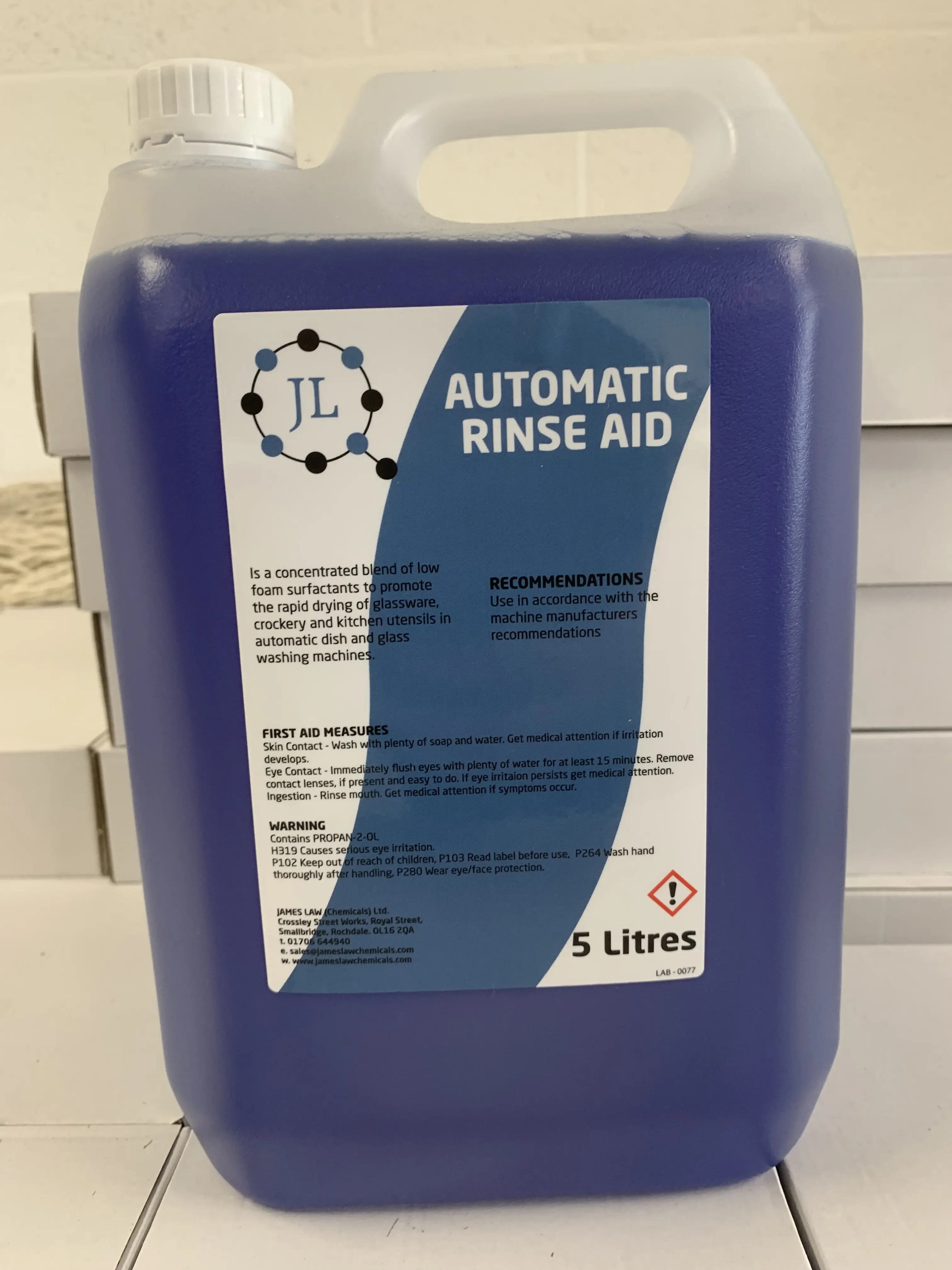 NWJP Automatic Rinse Aid 5 Litres