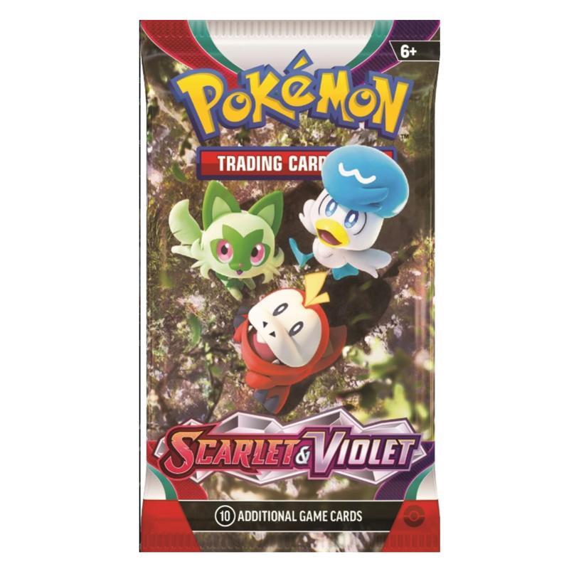 POKÉMON SCARLET & VIOLET BOOSTER PACK - POKEMON TCG TRADING CARDS 1