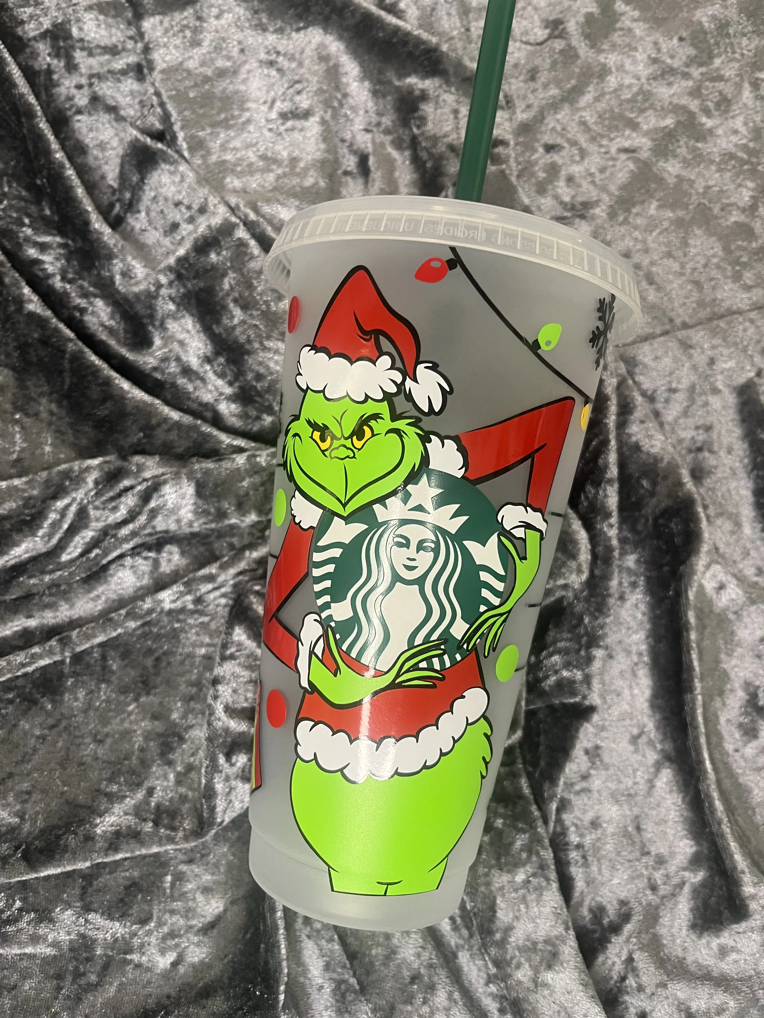 Grinch Starbucks cup