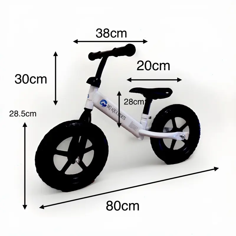 MQ Kids Balance Bike only 2kg for 2-6 Year Olds, Max Weight 30kg 4
