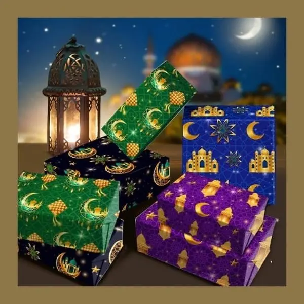EID GIFT WRAP Mix Colour