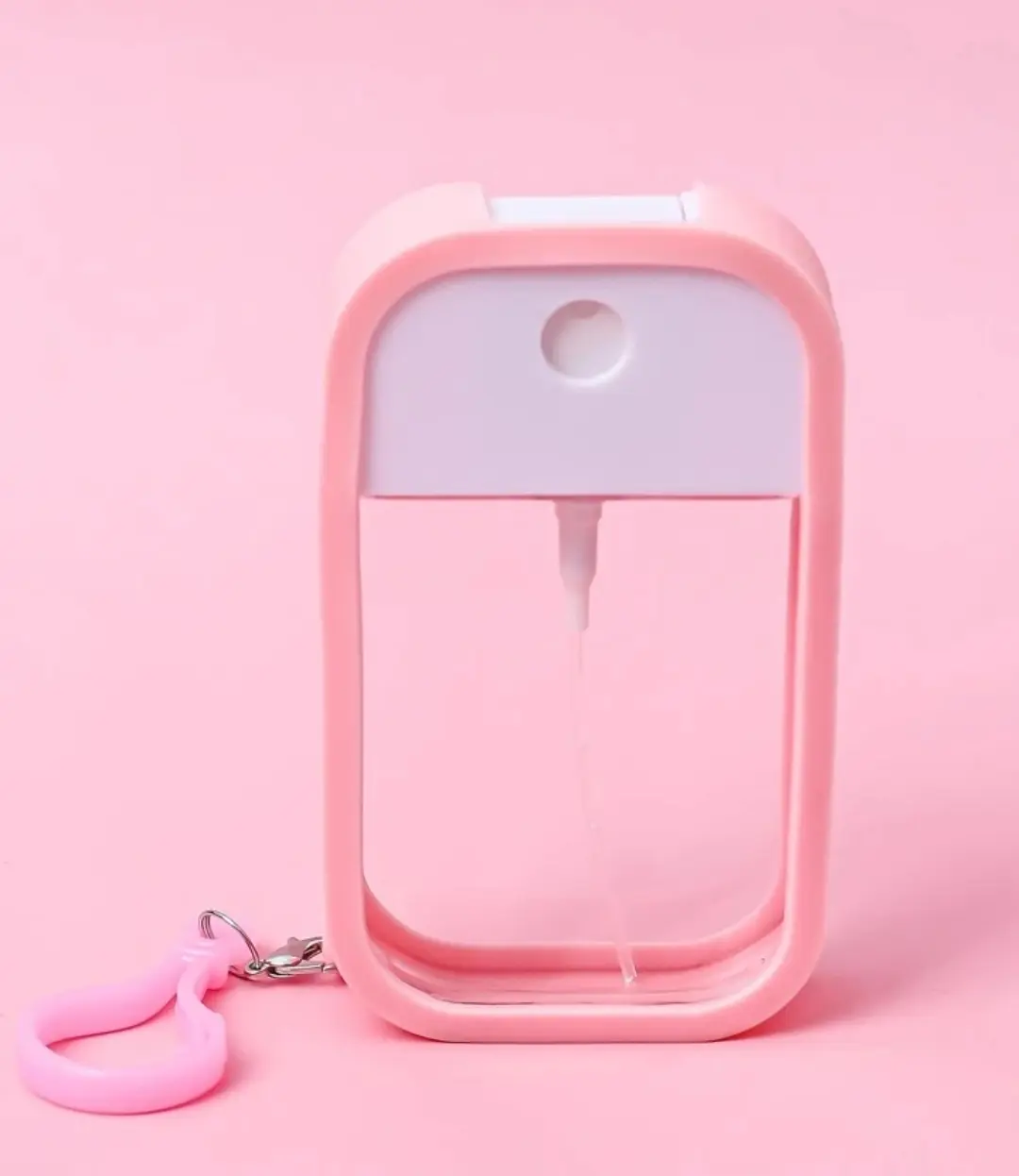 1 PC 45ml Pink Card Spray Perfume Hand Spray Bottle Refillable Spray Bottle