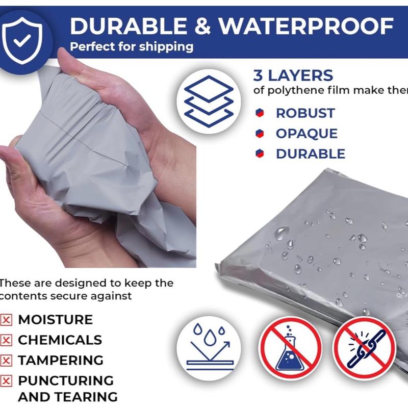 Grey mailing bags 100 variety of sizes available self seal strong shipping bags envelopes for all products 5