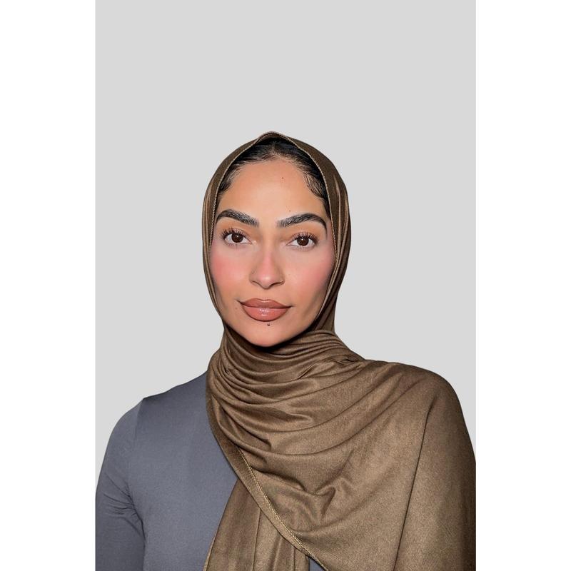 Premium Emirati Jersey Hijab Scarf in Over 20 Colours - Made in Dubai 9
