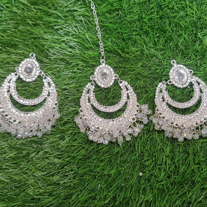 tika Earing set with pearl 7