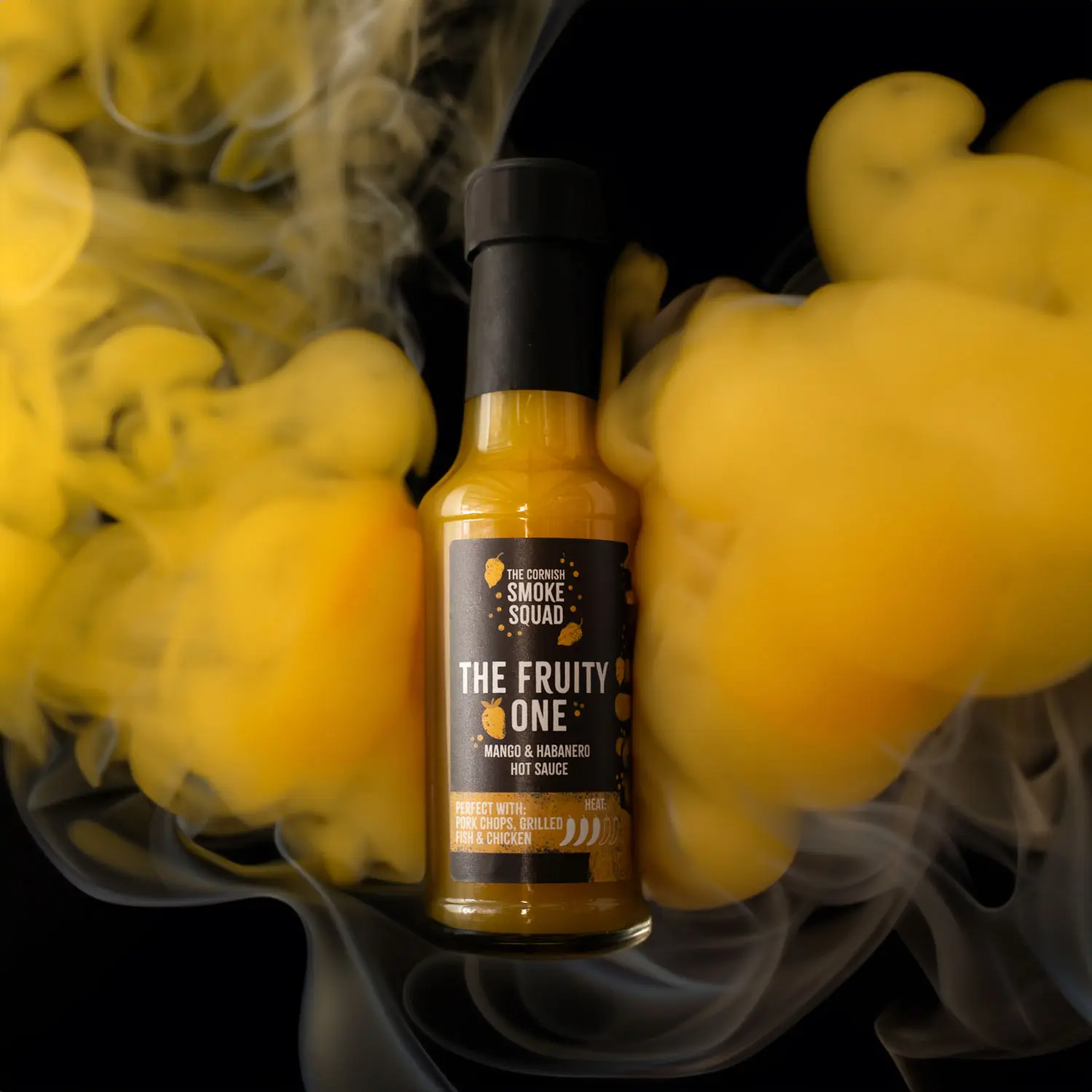 The Fruity One | Mango & Habanero Hot Sauce | 150ml | The Cornish Smoke Squad