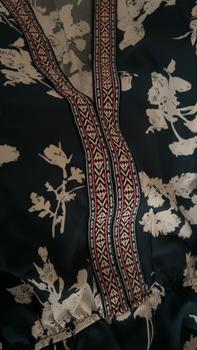 Product Review of Women's Floral Print Embroidered Trim Bishop Sleeve Notch Neck A-line Long Dress, Dresses for Women, Boho Spring & Fall Summer, Maxi Dresses for Vacation, Holiday Dresses, Belleza Fits, Womenswear from Q**n B**o 🌶**🦋 0