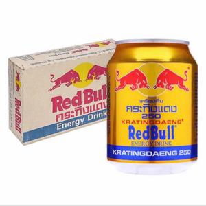 Red Bull Kratingdaeng FULL CASE Gold Can Energy Drink - 24 x 250ml - Sports & Energy Drink - Beverage