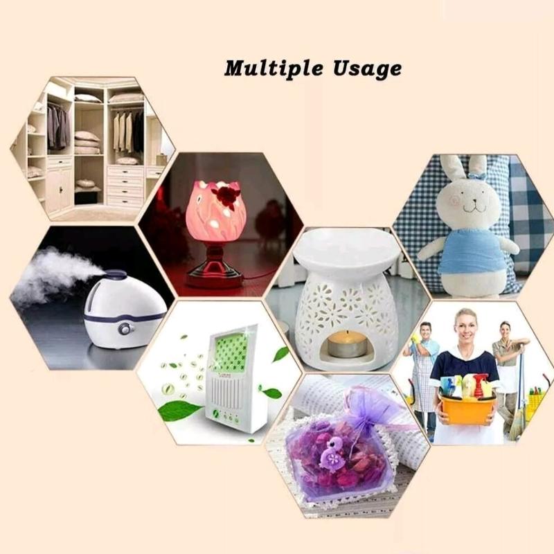 12Pcs 100% Pure Oils Essential Oil Set for Humidifier - Aromatherapy Gift Kit Pack Healthcare Solution Fitness Wellness Healthy Treatment Therapeutic 3