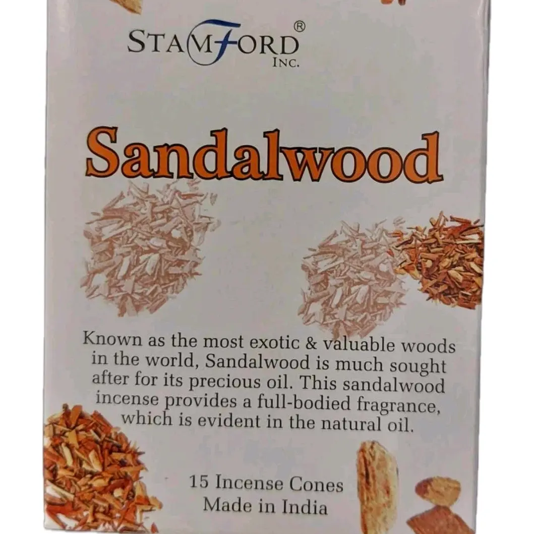 Stamford Branded Incense Cones Pack of 15 - Aromatherapy for Home