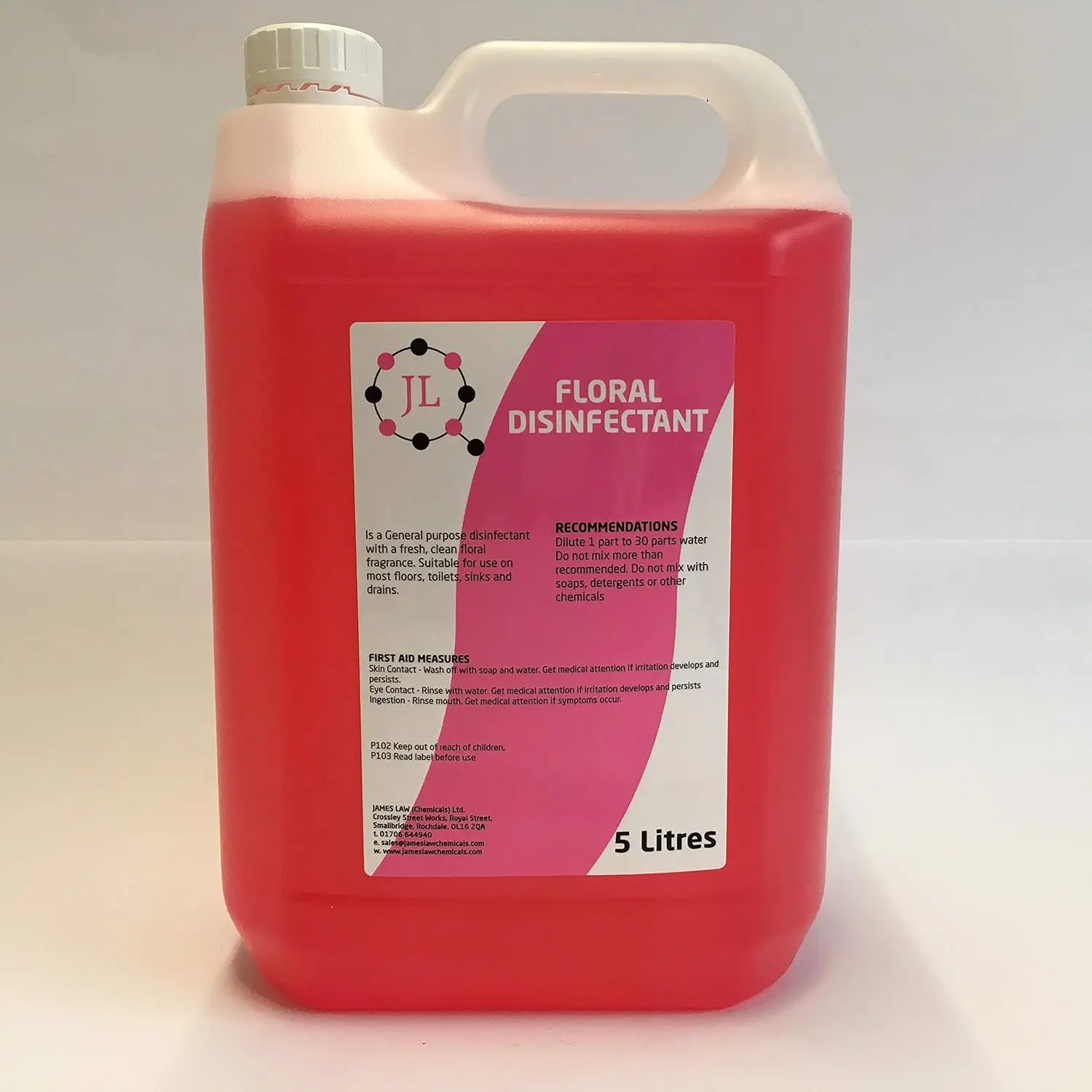 NWJP Floral Disinfectant for use inside and out